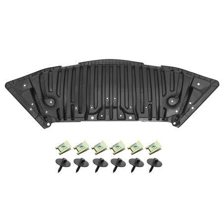 MERCEDES C-CLASS W204 2007-2014 PROTEZIONE PARAURTI ANTERIORE CON KIT VITI A2045242330 (Cod. AP-5412