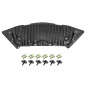 MERCEDES C-CLASS W204 2007-2014 PROTEZIONE PARAURTI ANTERIORE CON KIT VITI A2045242330 (Cod. AP-5412