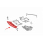 MERCEDES C-CLASS W204 2007-2014 PROTEZIONE PARAURTI ANTERIORE CON KIT VITI A2045242330 (Cod. AP-5412