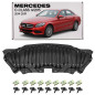 MERCEDES C-CLASS W205 2014-2019 PRE-RESTYLING PROTEZIONE PARAURTI ANTERIORE CON KIT VITI A2055200000