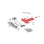 MERCEDES C-CLASS W205 2014-2018 PRE-RESTYLING PROTEZIONE CASSONE CAMBIO A2055240430 (Cod. AP-54126_A