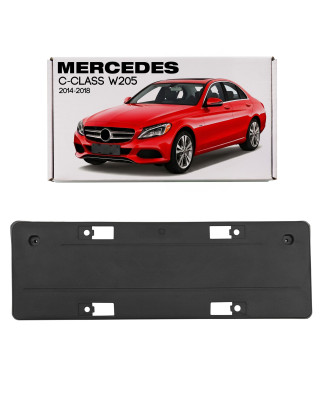 MERCEDES C-CLASS W205 2014-2018 PRE-RESTYLING SUPPORTO ANTERIORE TARGA A2058804900 (Cod. AP-54127_A4
