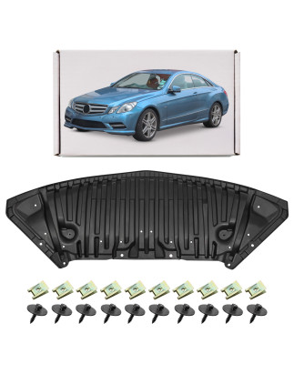 MERCEDES E-CLASS W207 2009-2016 PROTEZIONE PARAURTI ANTERIORE CON KIT VITI A2075240930 (Cod. AP-5412