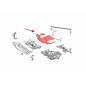 MERCEDES E-CLASS W212 2009-2016 IN TESSUTO PROTEZIONE CASSONE CAMBIO A2125240730 (Cod. AP-54131_A4x4