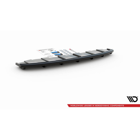 Splitter posteriore AUDI A6 C7 S-LINE AVANT scarico 2x1 (con barre verticali) (Cod. M-AU-A6-C7-SLINE