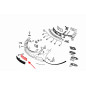 MERCEDES E-CLASS W212 2009-2013 PRE-RESTYLING SUPPORTO ANTERIORE TARGA A2128170078 (Cod. AP-54132_A4