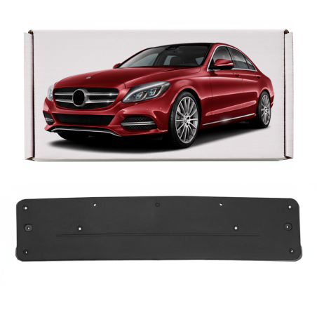 MERCEDES E-CLASS W212 2013-2016 RESTYLING SUPPORTO ANTERIORE TARGA A2128851781 (Cod. AP-54133_A4x4)