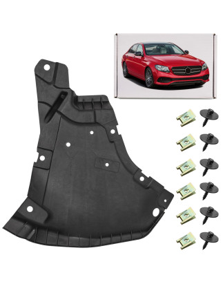 MERCEDES E-CLASS W213 2016-2020 PRE-RESTYLING PROTEZIONE PARAURTI ANTERIORE DESTRA CON KIT VITI A213