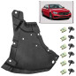 MERCEDES E-CLASS W213 2016-2020 PRE-RESTYLING PROTEZIONE PARAURTI ANTERIORE DESTRA CON KIT VITI A213