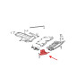 MERCEDES E-CLASS W213 2016-2020 PRE-RESTYLING PROTEZIONE PARAURTI ANTERIORE DESTRA CON KIT VITI A213