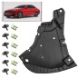 MERCEDES E-CLASS W213 2016-2020 PRE-RESTYLING PROTEZIONE PARAURTI ANTERIORE SINISTRA CON KIT VITI A2