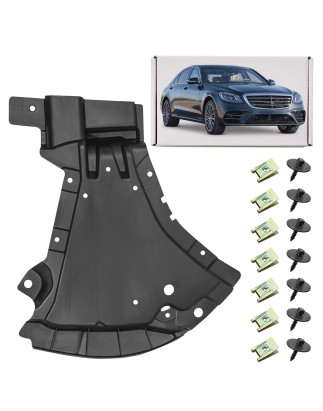MERCEDES S-CLASS W222 2017-2020 RESTYLING PROTEZIONE PARAURTI ANTERIORE DESTRA CON KIT VITI A2225201