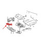 MERCEDES S-CLASS W222 2017-2020 RESTYLING PROTEZIONE PARAURTI ANTERIORE DESTRA CON KIT VITI A2225201