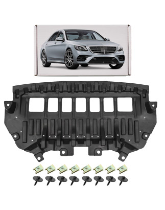 MERCEDES S-CLASS W222 AMG 2017-2020 RESTYLING PROTEZIONE PARAURTI ANTERIORE CON KIT VITI A2225201700