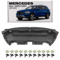 MERCEDES GLC X253 C253 2015-2019 PRE-RESTYLING PROTEZIONE PARAURTI ANTERIORE CON KIT VITI A253524003