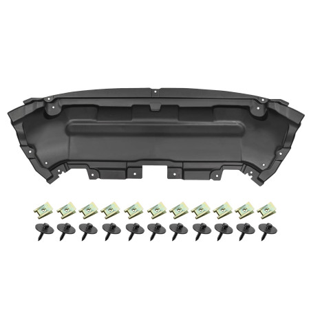 MERCEDES GLC X253 C253 2015-2019 PRE-RESTYLING PROTEZIONE PARAURTI ANTERIORE CON KIT VITI A253524003