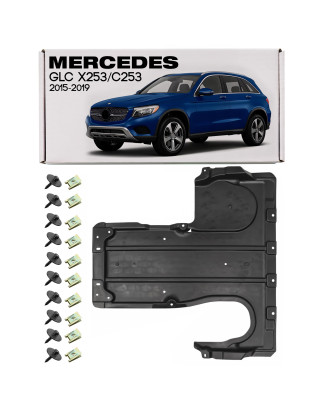 MERCEDES GLC X253 C253 2015-2019 PRE-RESTYLING PROTEZIONE CASSONE CAMBIO A2535240430 (Cod. AP-54156_