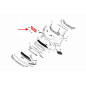 MERCEDES GLC X253 C253 AMG 2015-2019 PRE-RESTYLING SUPPORTO ANTERIORE TARGA A2538804100 (Cod. AP-541