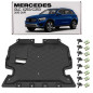 MERCEDES GLC X253 C253 2015-2019 PRE-RESTYLING PROTEZIONE PIASTRA PROTEZIONE MOTORE CON KIT VITI A20