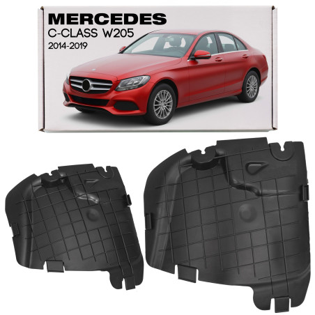 MERCEDES C-CLASS W205 2014-2018 PRE-RESTYLING COPERTURA PER SOSTITUZIONE LAMPADINE TAPPO SINISTRA A2