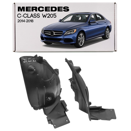 MERCEDES C-CLASS W205 2014-2018 PRE-RESTYLING PASSARUOTA ANTERIORE SINISTRO PARTE POSTERIORE A205691
