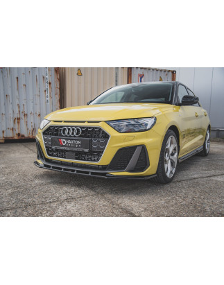 SPLITTER ANTERIORE V.1 Audi A1 S-Line GB (Cod. M-AU-A1-GB-SLINE-FD1G)