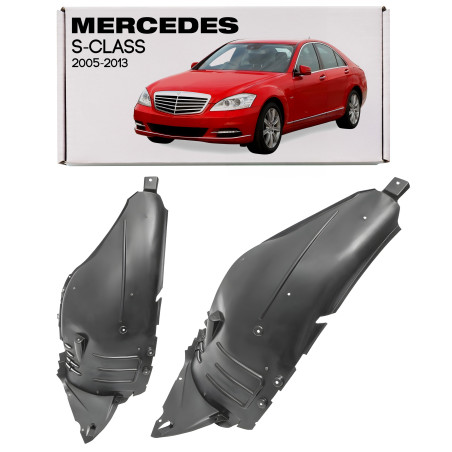 MERCEDES S-CLASS W221 2005-2013 PASSARUOTA ANTERIORE SINISTRO PARTE ANTERIORE A2216903330 (Cod. AP-5