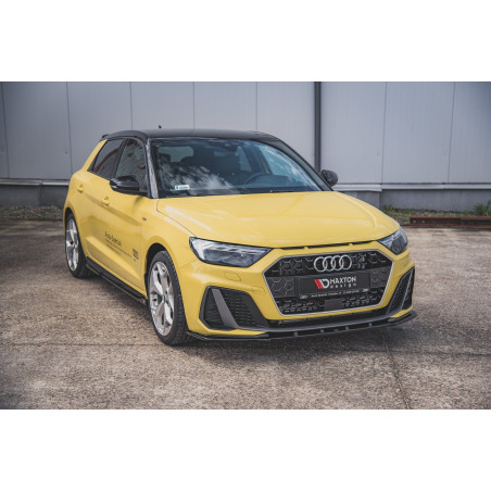 SPLITTER ANTERIORE V.1 Audi A1 S-Line GB (Cod. M-AU-A1-GB-SLINE-FD1G)