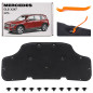 MERCEDES GLB X247 2019+ PANNELLO FONOASSORBENTE COFANO KIT CON CLIP A2476822800 (Cod. AP-54255_A4x4)
