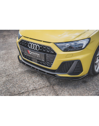 SPLITTER ANTERIORE V.1 Audi A1 S-Line GB (Cod. M-AU-A1-GB-SLINE-FD1G)