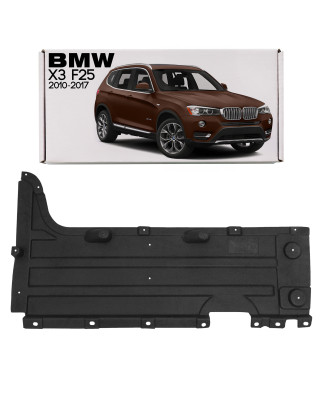 BMW X3 F25 2010-2017 IN TESSUTO PROTEZIONE SOTTOSCOCCA ANTERIORE DESTRA 51757213672 (Cod. AP-54266_A