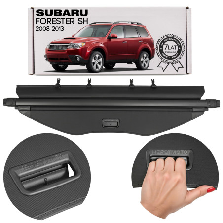 SUBARU FORESTER III SH 2008-2013 CAPPELLIERA COPRIBAGAGLI NERA 65550SC002JC (Cod. AP-54309_A4x4)