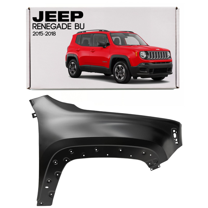 JEEP RENEGADE E BU 2015-2018 PRE-RESTYLING PARAFANGO ANTERIORE DESTRO 68307086AA (Cod. AP-54321_A4x4