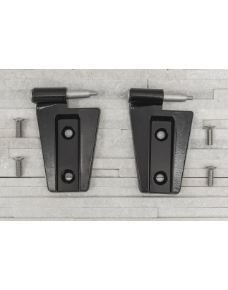 JEEP WRANGLER JK 2007-2018 CERNIERE ANTERIORE COFANO 55395396AE (Cod. AP-54330_A4x4)
