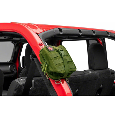 JEEP WRANGLER KIT DI PRIMO SOCCORSO AUTO / DA VIAGGIO OLIVA (Cod. AP-54341_A4x4)