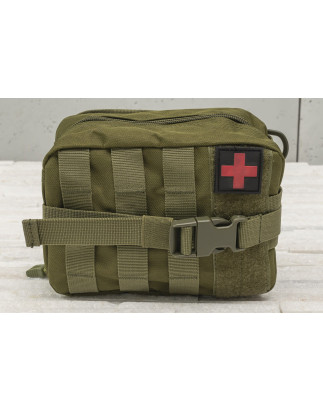JEEP WRANGLER KIT DI PRIMO SOCCORSO AUTO / DA VIAGGIO OLIVA (Cod. AP-54341_A4x4)