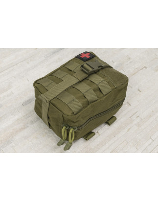JEEP WRANGLER KIT DI PRIMO SOCCORSO AUTO / DA VIAGGIO OLIVA (Cod. AP-54341_A4x4)
