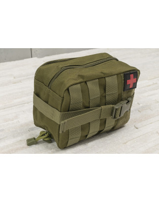 JEEP WRANGLER KIT DI PRIMO SOCCORSO AUTO / DA VIAGGIO OLIVA (Cod. AP-54341_A4x4)