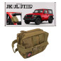 JEEP WRANGLER KIT DI PRIMO SOCCORSO AUTO / DA VIAGGIO SABBIA COYOTE BROWN (Cod. AP-54342_A4x4)