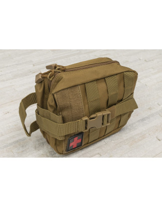 JEEP WRANGLER KIT DI PRIMO SOCCORSO AUTO / DA VIAGGIO SABBIA COYOTE BROWN (Cod. AP-54342_A4x4)