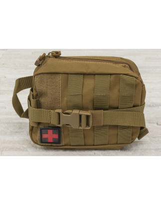 JEEP WRANGLER KIT DI PRIMO SOCCORSO AUTO / DA VIAGGIO SABBIA COYOTE BROWN (Cod. AP-54342_A4x4)