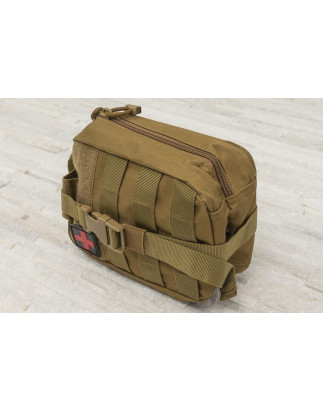 JEEP WRANGLER KIT DI PRIMO SOCCORSO AUTO / DA VIAGGIO SABBIA COYOTE BROWN (Cod. AP-54342_A4x4)