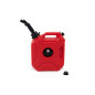 TANICA CON IMBUTO E CON SUPPORTO OFF-ROAD PER CARBURANTE OLIO ROSSO 5L TIPO ROTOPAX (Cod. AP-54345_A