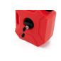 TANICA CON IMBUTO E CON SUPPORTO OFF-ROAD PER CARBURANTE OLIO ROSSO 5L TIPO ROTOPAX (Cod. AP-54345_A