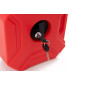 TANICA CON IMBUTO E CON SUPPORTO OFF-ROAD PER CARBURANTE OLIO ROSSO 5L TIPO ROTOPAX (Cod. AP-54345_A