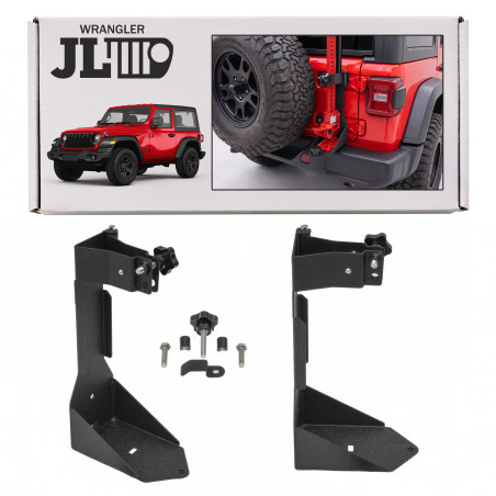 JEEP WRANGLER JL 2018+ SUPPORTO SOLLEVATORE HI-LIFT (Cod. AP-54353_A4x4)