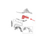 JEEP GRAND CHEROKEE IV WK2 2010-2021 RINFORZO PANNELLO LATERALE ANTERIORE DESTRA 68083018AE (Cod. AP