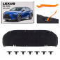 LEXUS NX E AZ10 2014-2021 PANNELLO FONOASSORBENTE COFANO KIT CON CLIP 5334178010 (Cod. AP-54366_A4x4