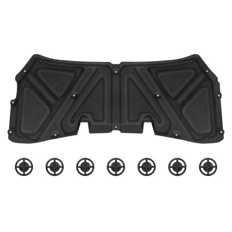 NISSAN QASHQAI E J10 2007-2010 PRE-RESTYLING PANNELLO FONOASSORBENTE COFANO 65840JD000 + CLIP (Cod. 