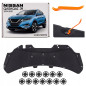 NISSAN QASHQAI II J11 2014-2021 PANNELLO FONOASSORBENTE COFANO 658404EA0A (Cod. AP-54368_A4x4)